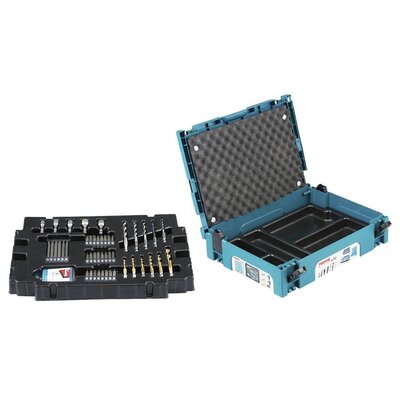 MAKITA 56 darabos fúró- és fúrószár készlet systainerben - B-53768