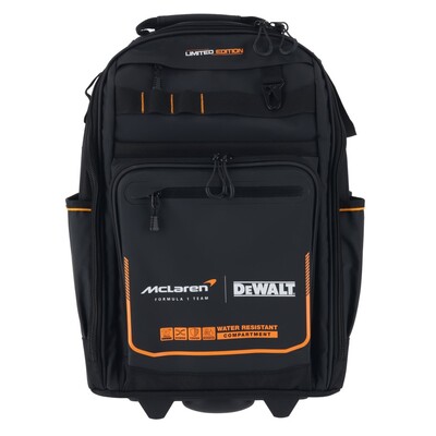 DeWALT McLaren F1 Team DEWALT gurulós hátizsák teleszkópos fogantyúval DWST60101-9