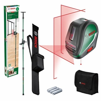 BOSCH Súprava UniversalLevel 3 Maxi - Krížový čiarový laser - 0603663903