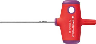 PB SWISS TOOLS Skrutkovač imbus 2,5 x 60mm T-rukoväť PB 1206 PB Swiss Tools