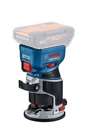 BOSCH GKF 18V-8 - 06016C2000 - Akumulátorová hranová fréza - bez akumulátora a nabíjačky