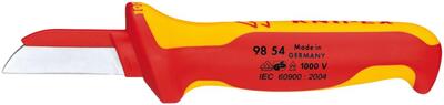 KNIPEX Nôž odizolovací 190mm / čepeľ 50mm VDE / 9854 Knipex