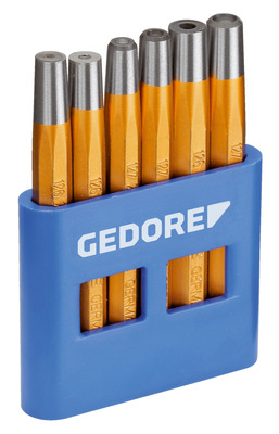 GEDORE 125 B Sada na sťahovanie nitov a sada na nastavenie hlavy 6 ks.