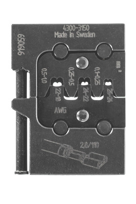 GEDORE 8140-09 Modulárny vložka pre ploché konektory 2,8