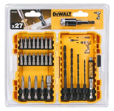 DeWALT FÚRÓ ÉS FÚRÓ KÉSZLET HSS G 27 MŰHELY DT71700
