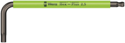 WERA 950 SPKS Zástrčný kľúč Multicolour, metrický, BlackLaser, 2.5 x 63 mm