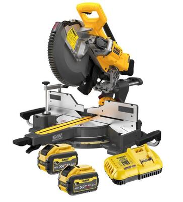 DeWALT PILA POKOSOVA 54V FLEXVOLT 305mm S REKUPERACIOU 2x9,0Ah  DCS781X2