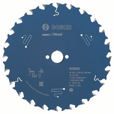 BOSCH 2608644038 - Pílový kotúc Expert for Wood 184 x 20 x 2,6 mm, 24
