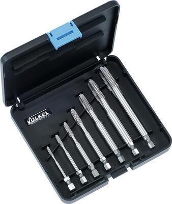 VÖLKEL Sada závitníkov 6diel M3-10 HSS DIN13 HEX 1/4" Volkel