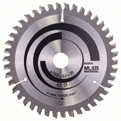 BOSCH 2608640501 - Pílový kotúc Multi Material 150 x 20/16 x 2,0 mm, 42