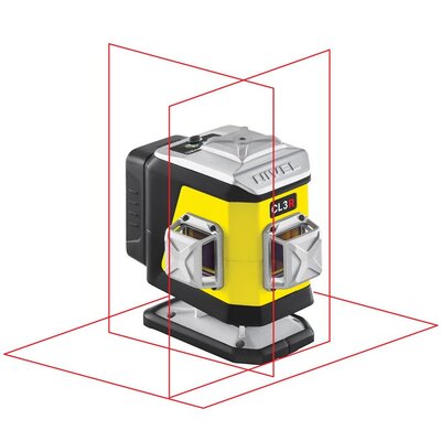NIVEL SYSTEM Krížový laser 3×360° s červeným lúčom CL3R