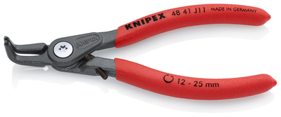KNIPEX 48 41 J11 Presné kliešte na poistné krúžky pre vnútorné poistné krúžky vo vŕtaných otvoroch s
