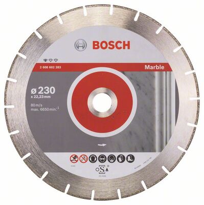 BOSCH Diamantový rezací kotúc Standard for Marble 230 x 22,23 x 2,8 x 3 mm