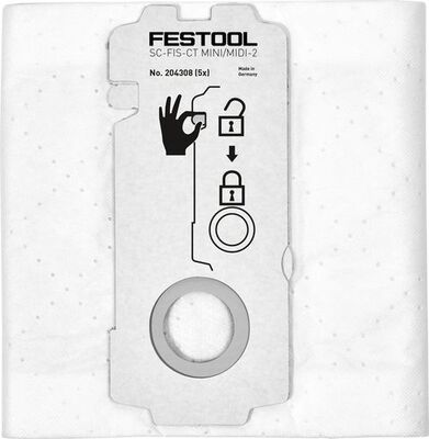 FESTOOL 204308 Filtracné vrecko SELFCLEAN SC-FIS-CT MINI/MIDI-2/5/CT15