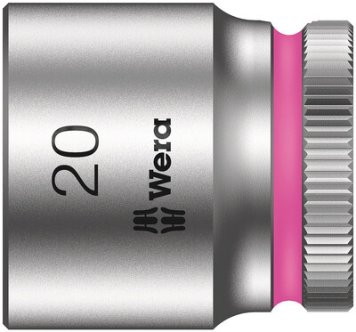 WERA 8790 HMB Nástrčná hlavice Zyklop, upínacia časť 3/8", 20 x 30 mm