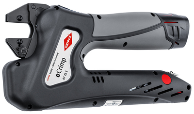 KNIPEX 97 43 E eCrimp Elektromechanické systémové lisovacie kliešte pre vymeniteľné lisovacie čelust