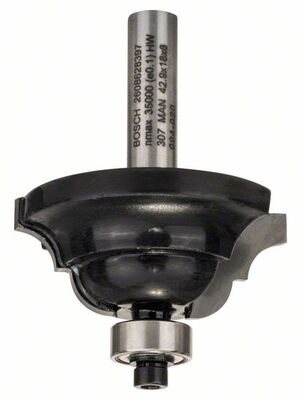 BOSCH Profilová fréza D 8 mm, R1 6,3 mm, B 15 mm, L 18 mm, G 60 mm