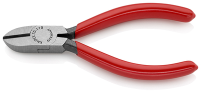 KNIPEX 70 01 110 Bočné cvikacie kliešte poplastované čierne atramentované 110 mm