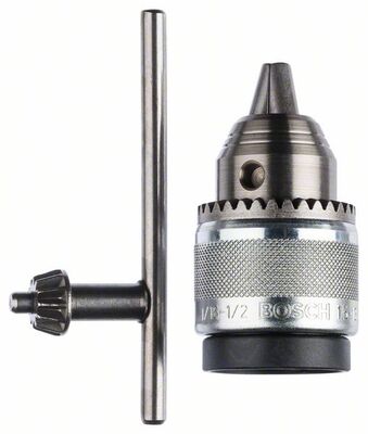 BOSCH Sklucovadlo s ozubeným vencom, pochrómované 1,5 – 13 mm, 1/2" – 20