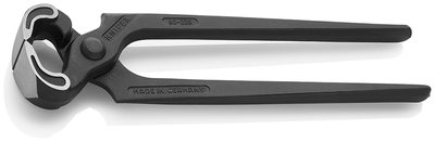 KNIPEX 50 00 225 SB Tesárske kliešte čierne atramentované 225 mm