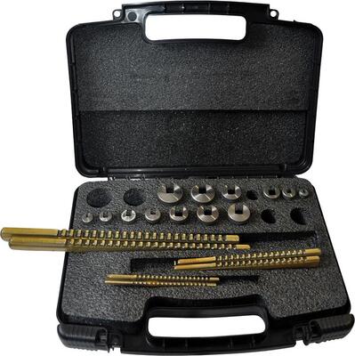GRATTEC Sada preťahovacích tŕňov 13 diel 4+5+6+8mm HSS IBT