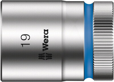 WERA 8790 HMC Nástrčná hlavica Zyklop, upínacia časť 1/2", 19 x 37 mm