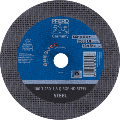 PFERD TOOLS HEAVY DUTY SGP do priemeru 2000 mm 100 T 250-1,8 Q SGP HD OCEĽ/32,0