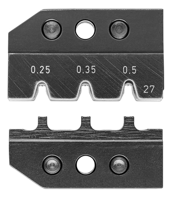 KNIPEX 97 49 27 Lisovacie čeluste pre MQS konektory bez samostatného drôteného tesnenia