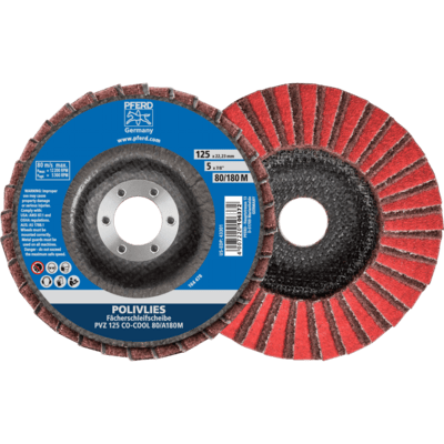 PFERD TOOLS Fleece vrstvené (netkané) náradie PVZ 125 CO-COOL 60 / A 100 G