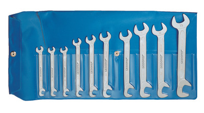 GEDORE 8-0100 Sada obojstranných plochých kľúčov, 10-dielna 5-13 mm