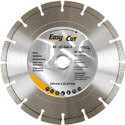 CEDIMA Kotúč rezný dia 230 x 2,4 x 12 x 22,2mm EC-21,2 Cedima