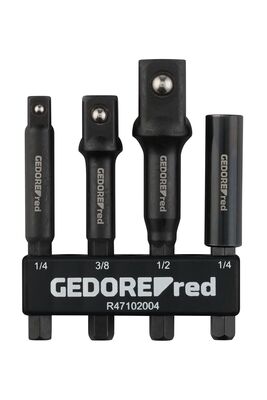GEDORE RED Sada adaptérov 1/4" 4 diel R47102004 Gedore Red