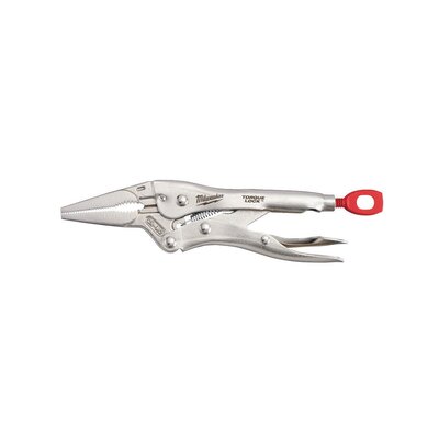 MILWAUKEE TORQUE LOCK ÖNZÁRÓ FOGÓ 150 MM-ES LAPOS HOSSZÚ ORRA 4932471731