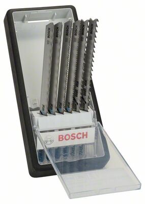 BOSCH 2607010573 - 6-dielna súprava pílových listov do priamociarych píl Robust Line Metal Profile, so sto