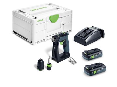 FESTOOL Akumulátorový vrtací šroubovák CXS 18 TBX4,0 I-Plus