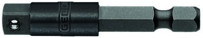 GEDORE 673 6,3 Držák na nástavce 1/4" šesťhranný - 1/4" štvorranný