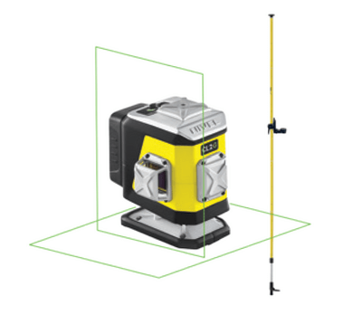 NIVEL SYSTEM Krížový laser 2×360° so zeleným lúčom CL2G SET