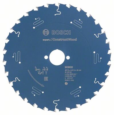 BOSCH Pilový kotouc Expert for Construct Wood 210 x 30 x 2,0 mm, 30