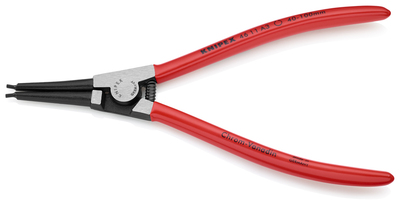 KNIPEX 46 11 A3 SB Kliešte na poistné krúžky pre vonkajšie poistné krúžky na hriadeľoch poplastované