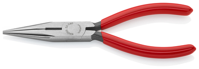KNIPEX 25 01 160 SB Polguľaté bočné cvikacie kliešte (Kliešte pre rádiotechnikov) poplastované čiern