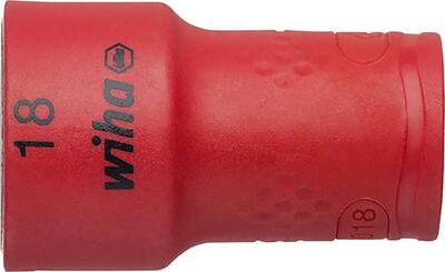 Hlavica 3/8" 6 hran 18 x 45mm VDE 43073 Wiha