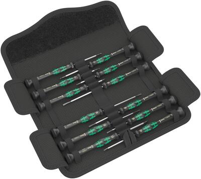 WERA Sada skrutkovačov 12 diel Kraftform Micro Universal Wera Kraftform Wera