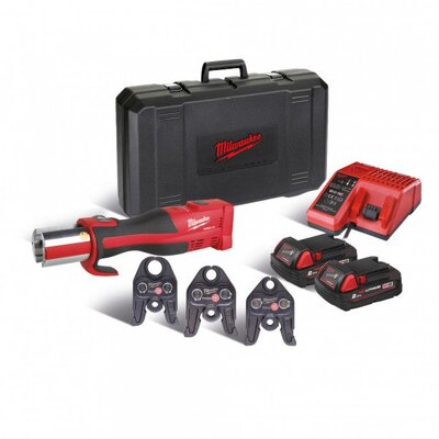 MILWAUKEE M18 BLHPT-202C U-SET CARBONLESS HIDRAULIKUS PRESS 4933451136
