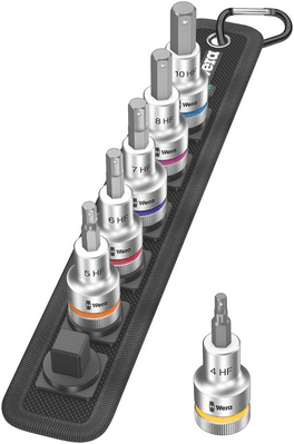 WERA Sada hlavíc 1/2" imbus Zyklop Belt C 2 Wera