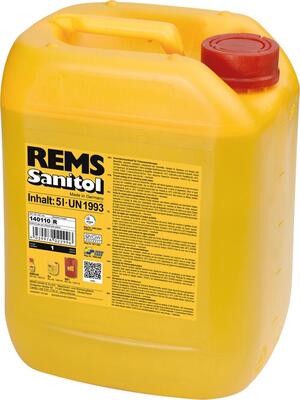 Rezací materiál na závity REMS Sanitol 5 l