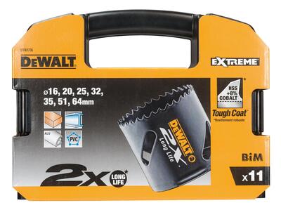 DeWALT BIM CROWN KÉSZLET VILLANYSZERELŐKNEK DT8273L