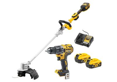 DeWALT Kosačka strunová 18V 2x5,0Ah + DCD791