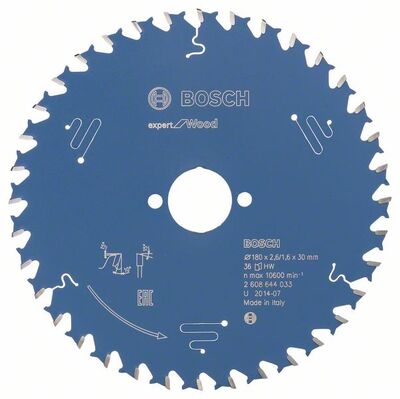 BOSCH 2608644033 - Pílový kotúc Expert for Wood 180 x 30 x 2,6 mm, 36