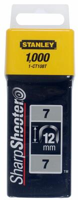 STANLEY Spony káblové 12mm  7CT100 1000ks 1-CT108T