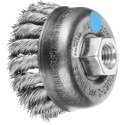 PFERD TOOLS závitové pohárové kefy TBG 65/M14 INOX 0,35